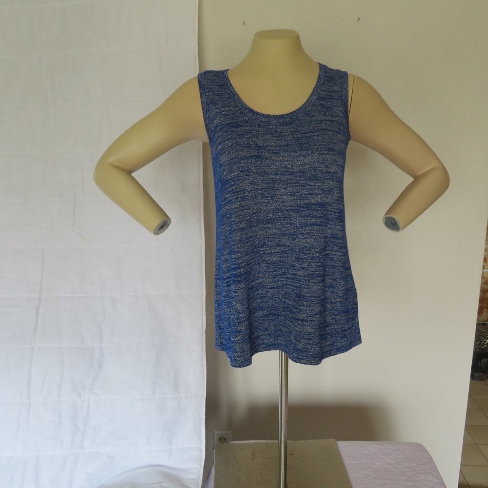 Women's Banana Republic Blue Sleeveless Top